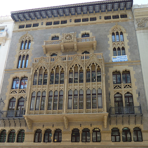VIA LAYETANA ESTRUCTURA